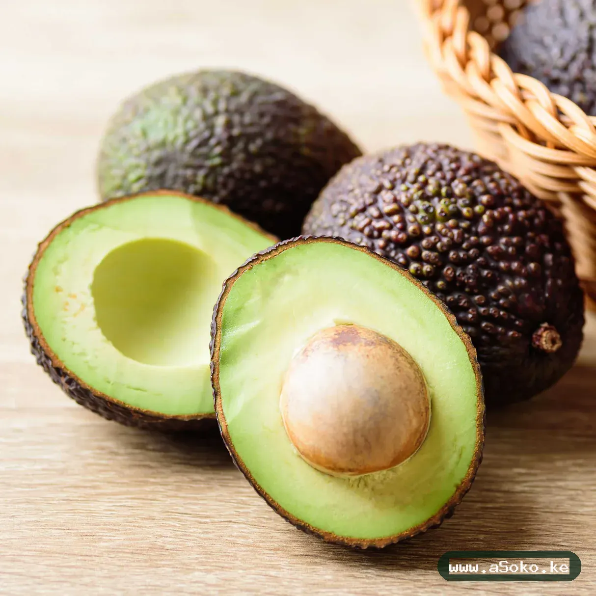 Ripe Hass Avocados